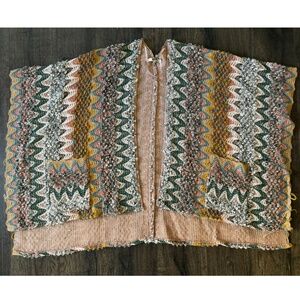 Knit Sweater Kimono BKE